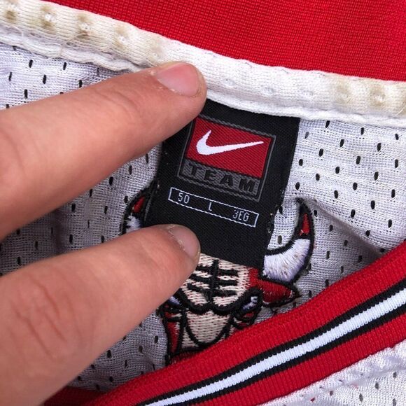 Vintage Nike X NBA Chicago Bulls Jersey Michael Jordan Jersey Large - Picture 3 of 5